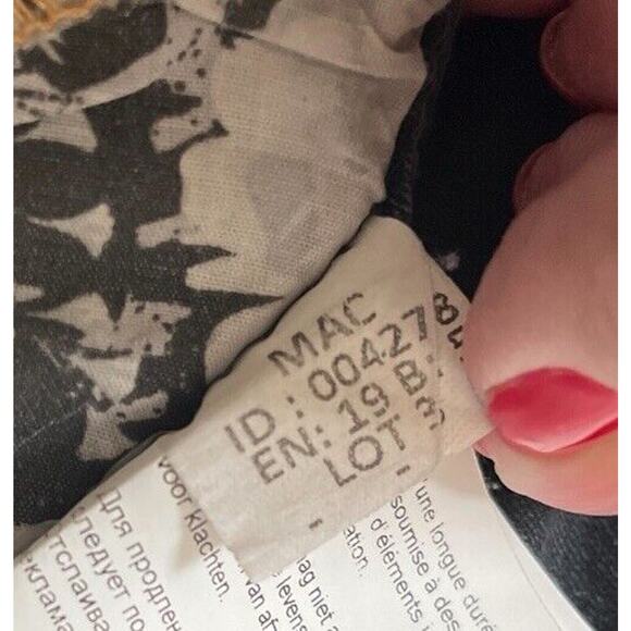 Dream Jeans By MAC Women’s Size 40/US 30 Black Skinny Extra Stretchy Studs Rock - Picture 6 of 11